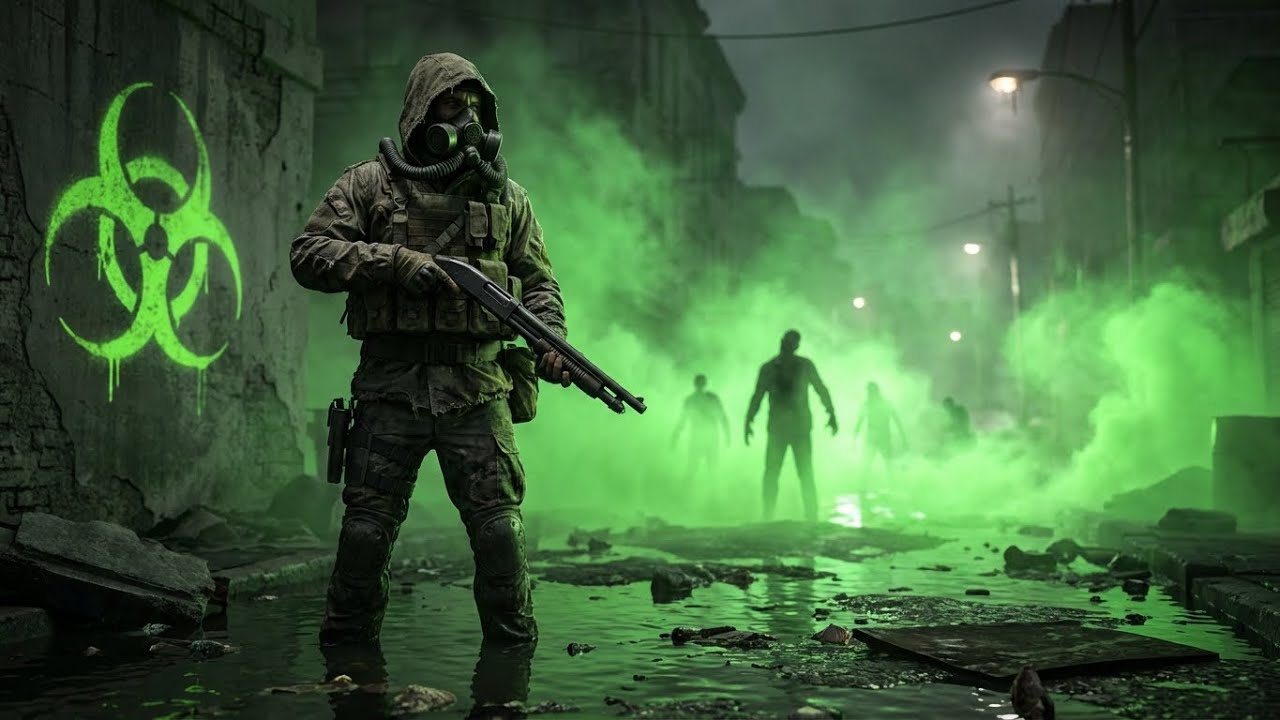 Biohazard ☣️ Industrial Metal & Horror Synth | Zombie Apocalypse Survival Music