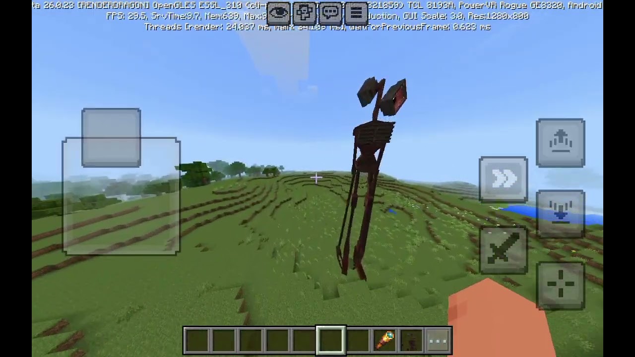 SIREN Head the arising COMPLEMENTO PARA MINECRAFT BEDROCK 