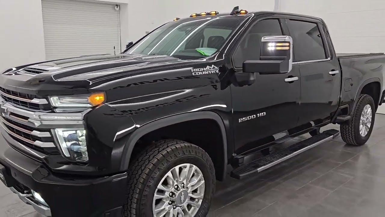 2021 CHEVROLOET SILVERADO 2500 HIGH COUNTRY DELUXE DIESEL 4K WALKAROUND 16152Z