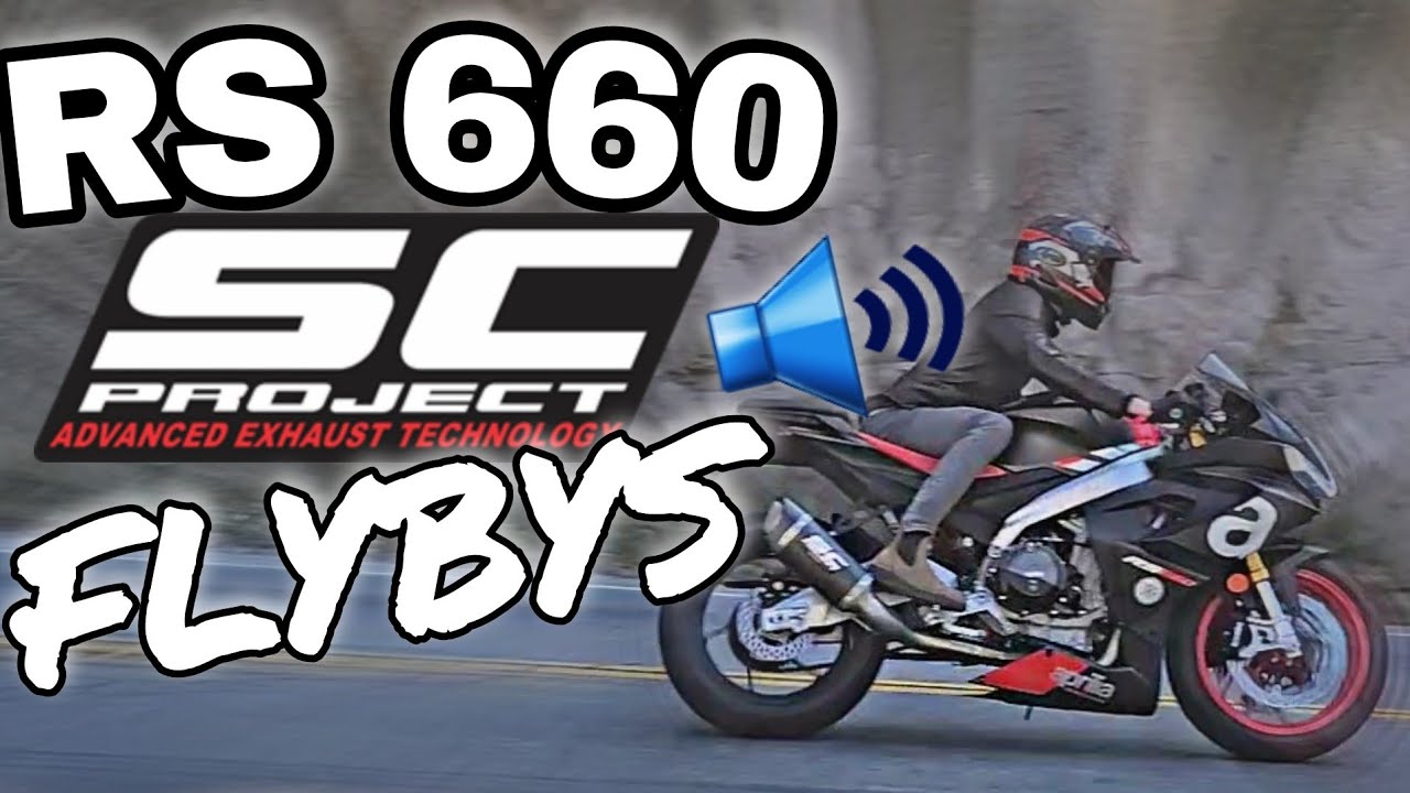 Exhaust Flyby Sound • SCProject RS660