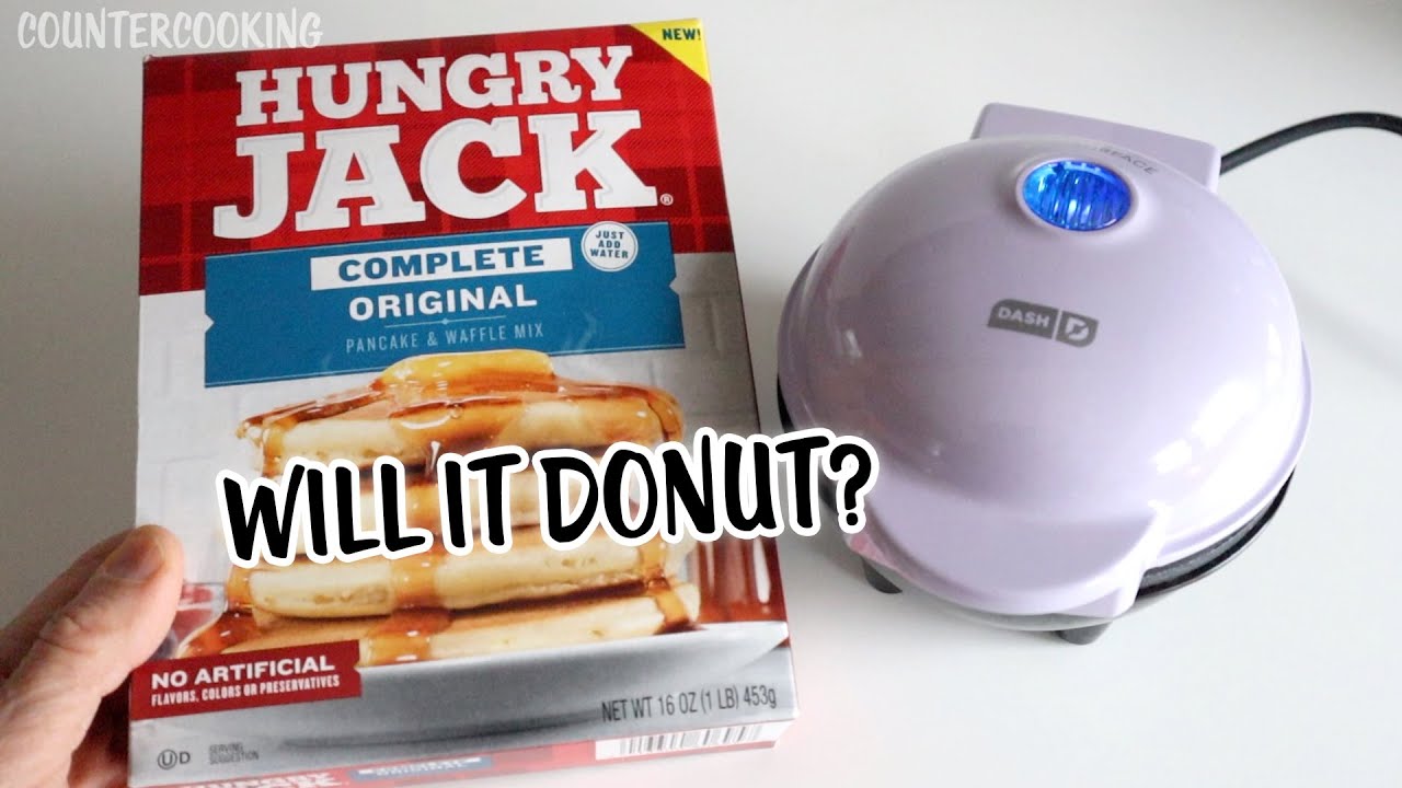 Will It Donut? - Hungry Jack Pancake Mix - Day 21 Bonne Maman Advent Calendar 2024
