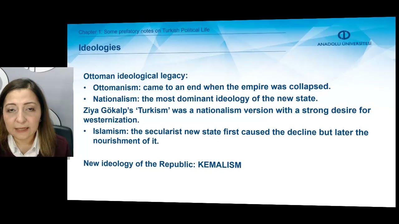 TURKISH POLITICS - Chapter 1 Summary