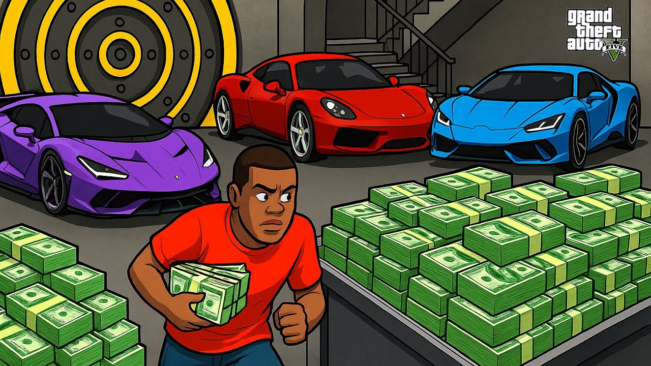 $500,000,000 Secret Base in GTA5