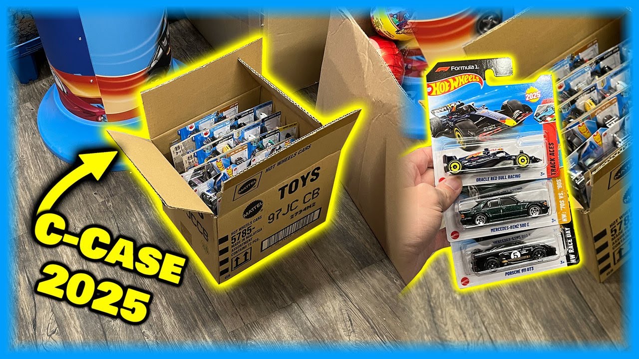 Neuer Hot Wheels Karton im Tedi öffnen! | Hot Wheels C-Case 2025