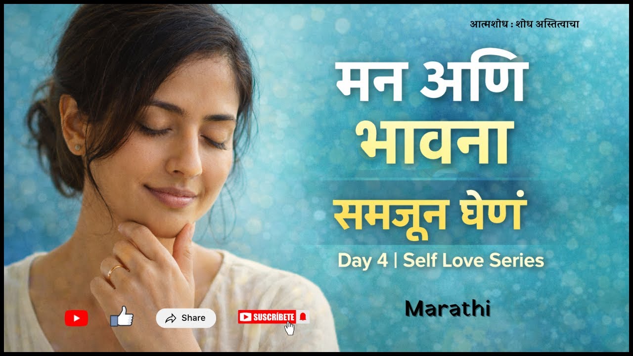 तुम्ही भावना दडपता का? | Emotional Awareness | Self Love Day4 