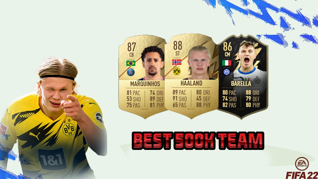 Unstoppable 500k Squad Builder!! (FIFA 22)