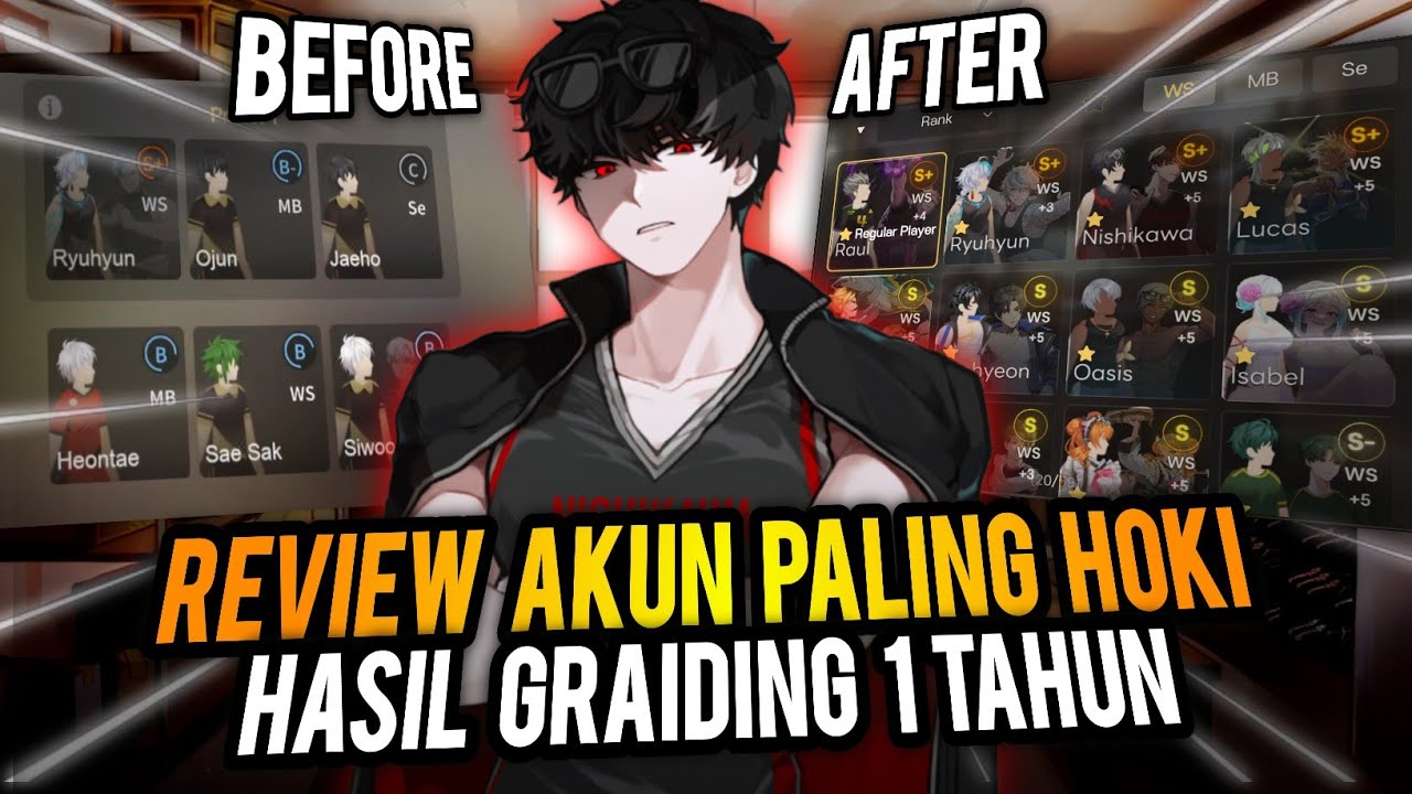 Review Akun Paling Hoki! Hasil Graiding 1 Tahun - The Spike VolleyBall Cross