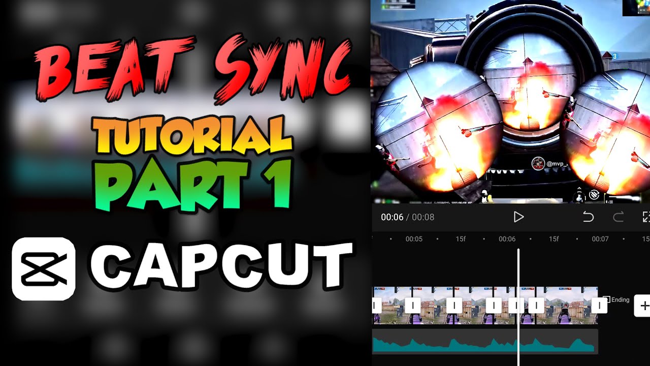 Beat Sync Tutorial on CAPCUT | PART 1 | Pubg Mobile