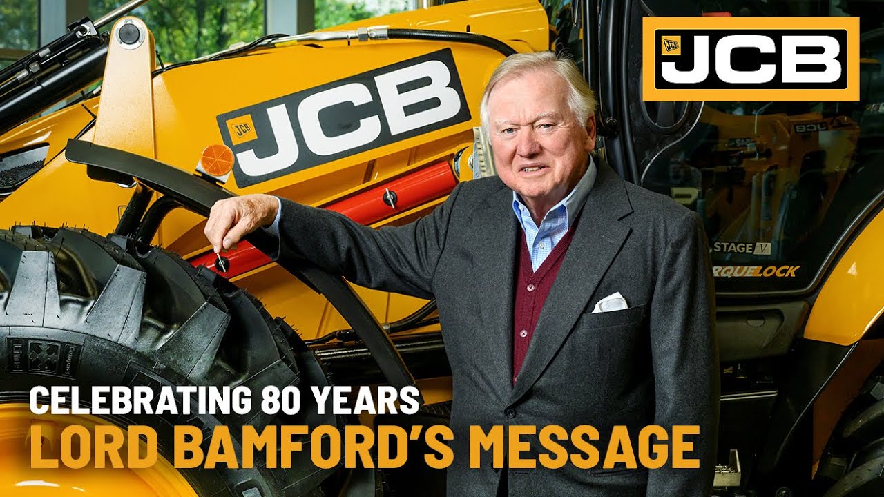Celebrating 80 Years of Innovation | Lord Bamford’s Message