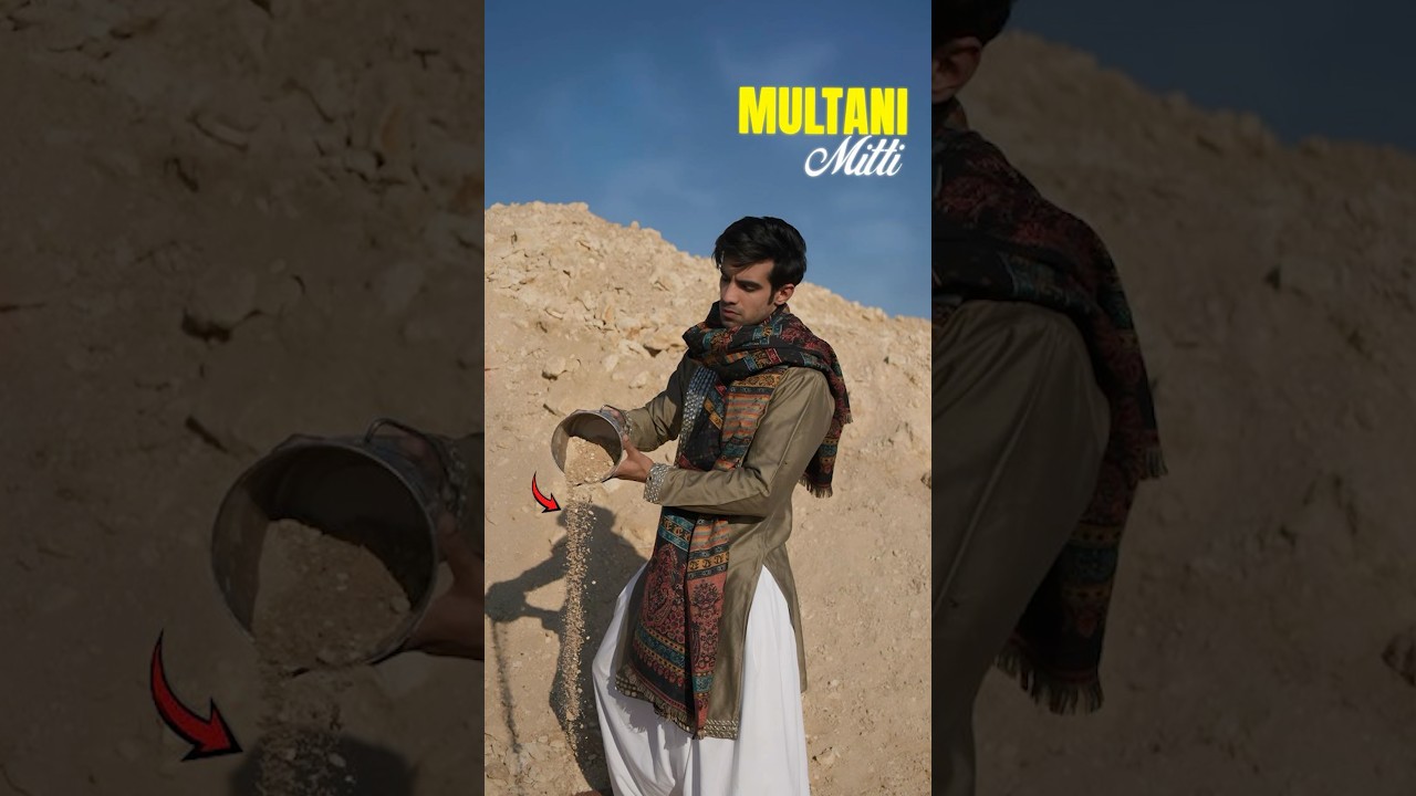 Multani Mitti: Waste🚫? #multanimitti #skincare #naturalremedy