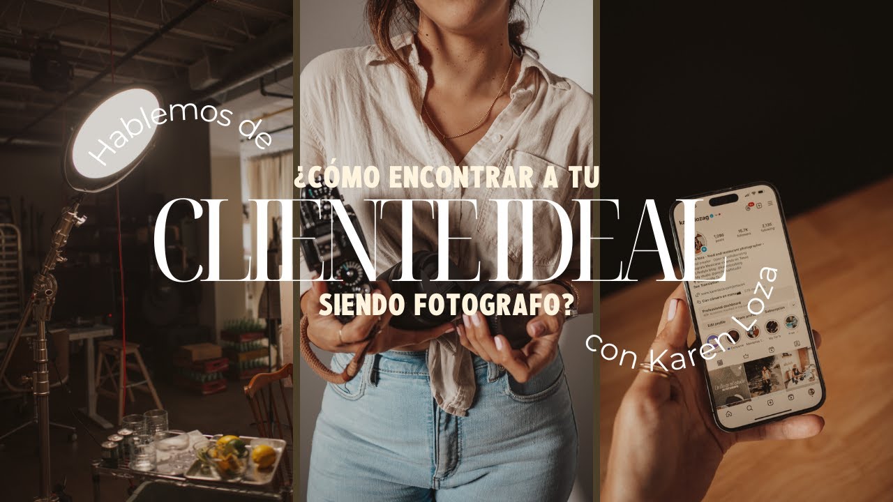 ¿Cómo encontrar tu cliente ideal siendo fotógrafo?