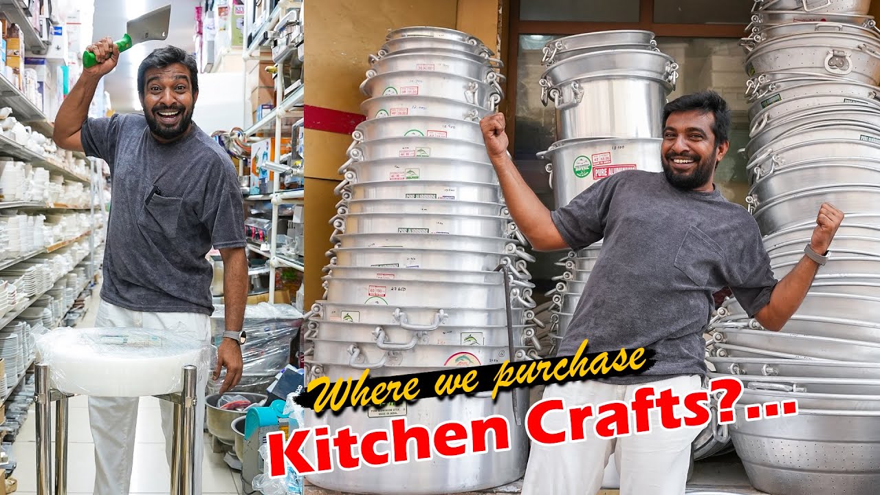 Where We Purchase All Our Kitchen Items?? | Stove Vessels etc.. | Jabbar Bhai Restaurant...