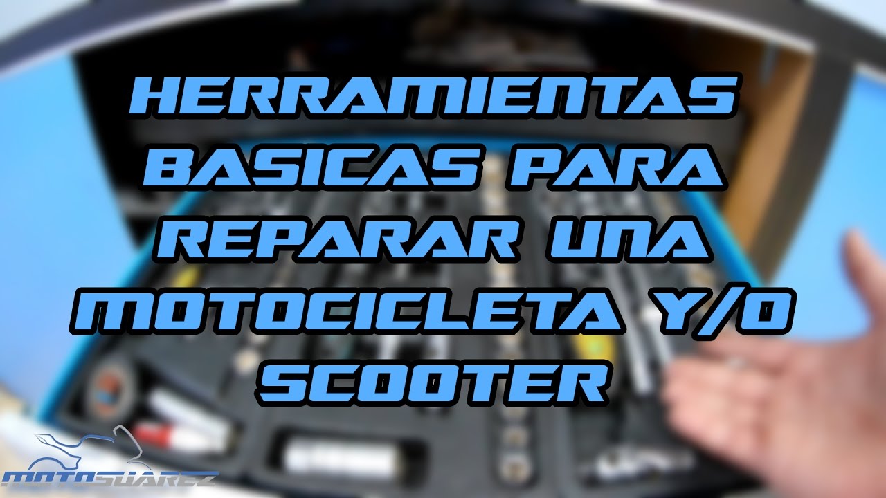 *CARRO DE HERRAMIENTAS* BASICAS PARA ARREGLAR UNA MOTO O SCOOTER