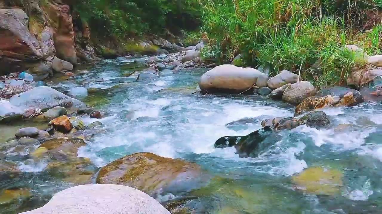 Quiet Rural River Sound ASMR for Calm and Relaxation