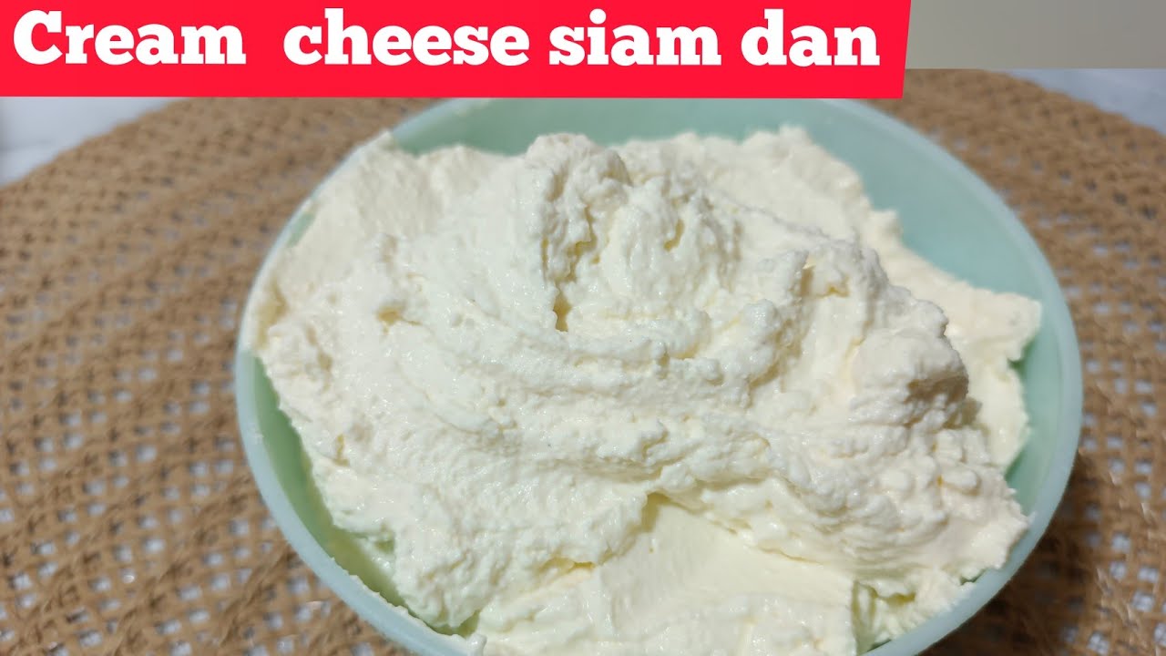 Cream cheese recipe //  homemade cheese cream for cheesecake // cream cheese siamdan