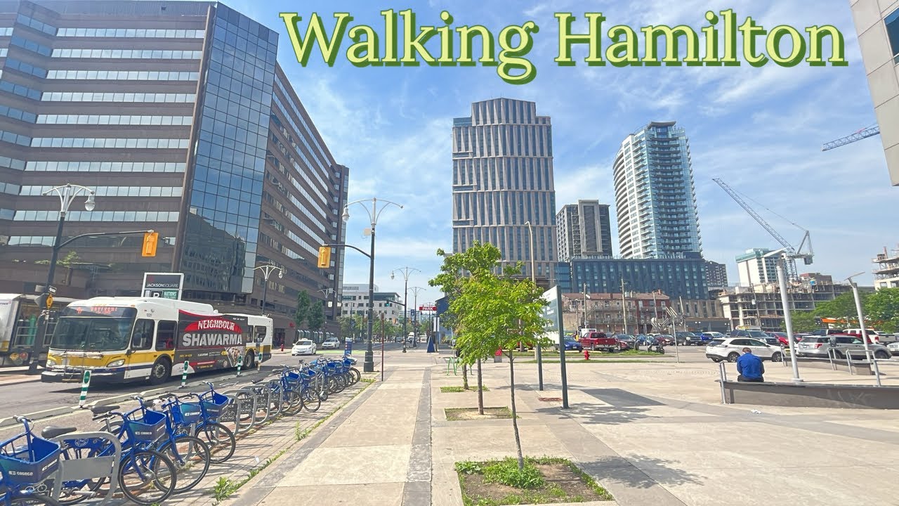Walking Downtown Hamilton Ontario Canada Part 1 6/4/2024