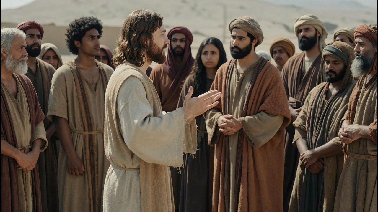 jesus ensina o caminho da salvação aos judeus