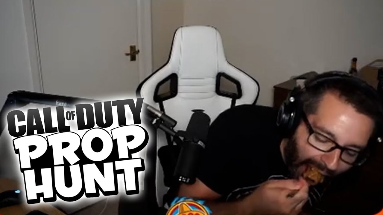 Don't Judge Me On My Skills... Judge Me For Eating Lasagna! (COD Prop Hunt Shenanigans)