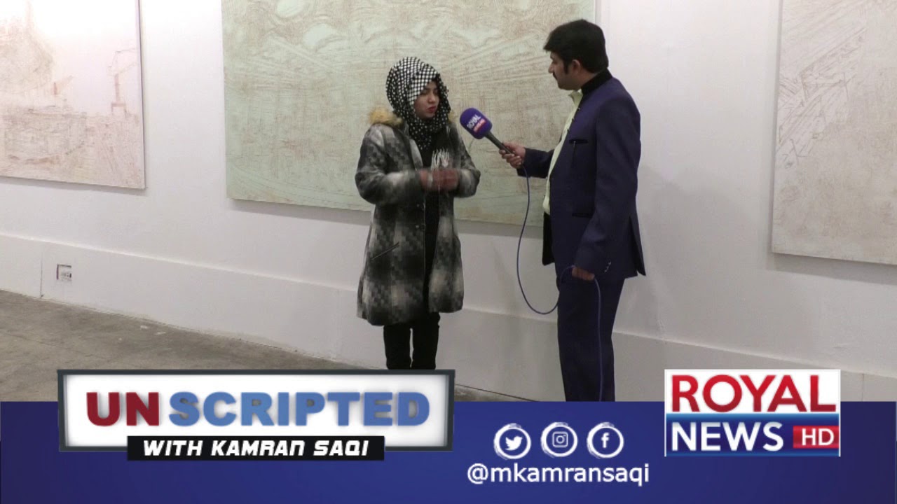 UnScripted with Kamran Saqi - Art Work of Iqra Arif - NCA Degree Show 2019