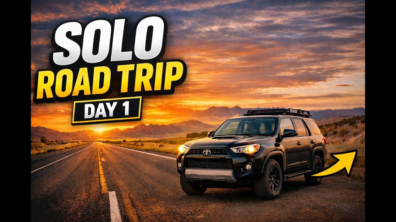 Driving Across America Alone (Day 1: California → Utah)