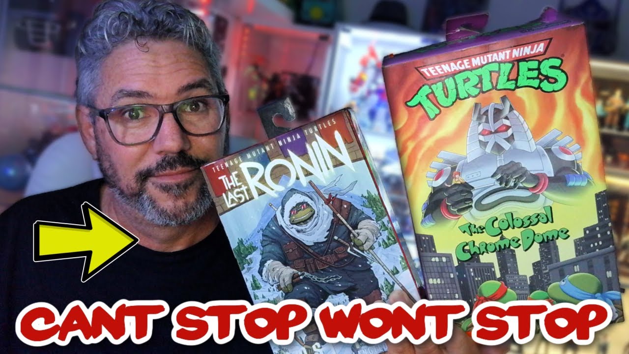 New Neca Turtles Toy Haul UNBOXING