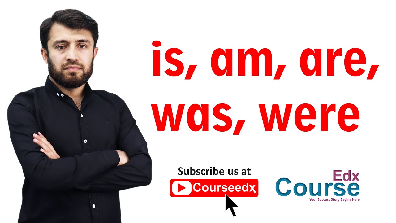 Is, Am, Are, Was, Were | helping verbs Learn English to Pashtu with Abid Akhtar | CourseEdx | Pashto