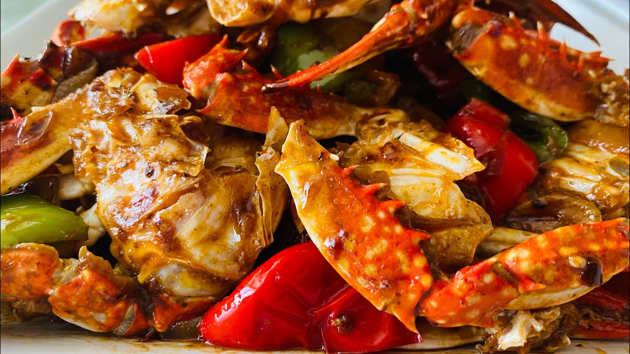 Crab with Black Beans Sauce