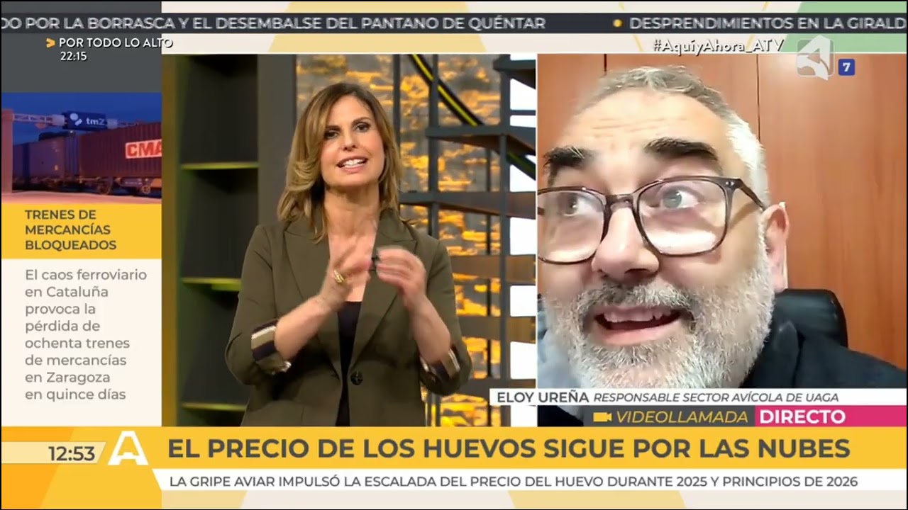 subida de huevos