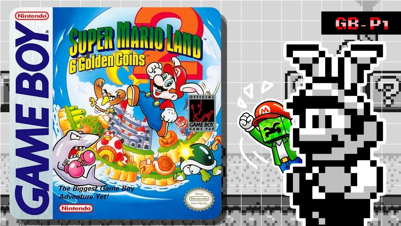 El mejor JUEGO de GAME BOY 🪙 SUPER MARIO LAND 2: 6 GOLDEN COINS