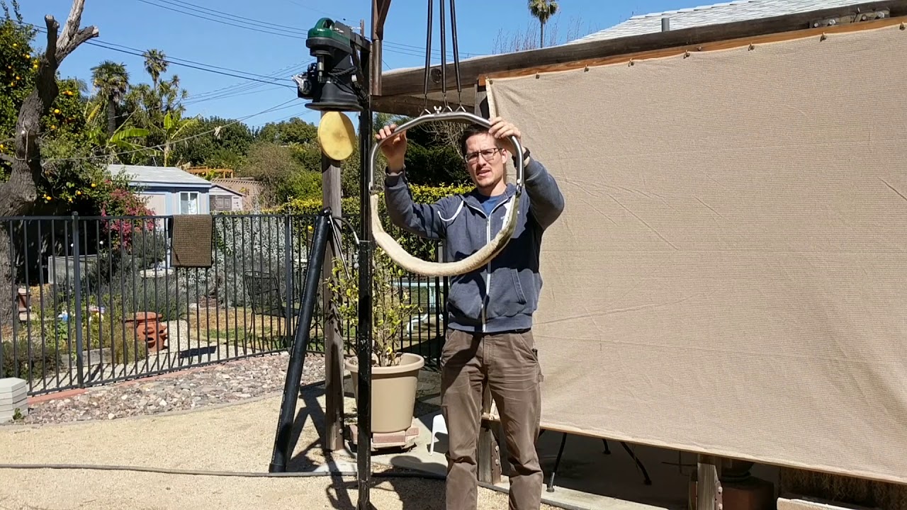 Trevor Hollenback - A Tour of my Sheep Shearing Stand [Addendum: Back Aide]