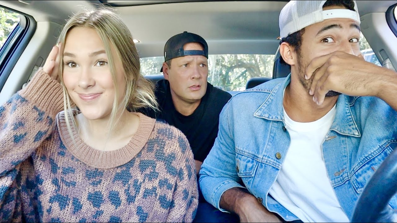 BABE PRANK ON HER DAD!!! *IM SCARED *