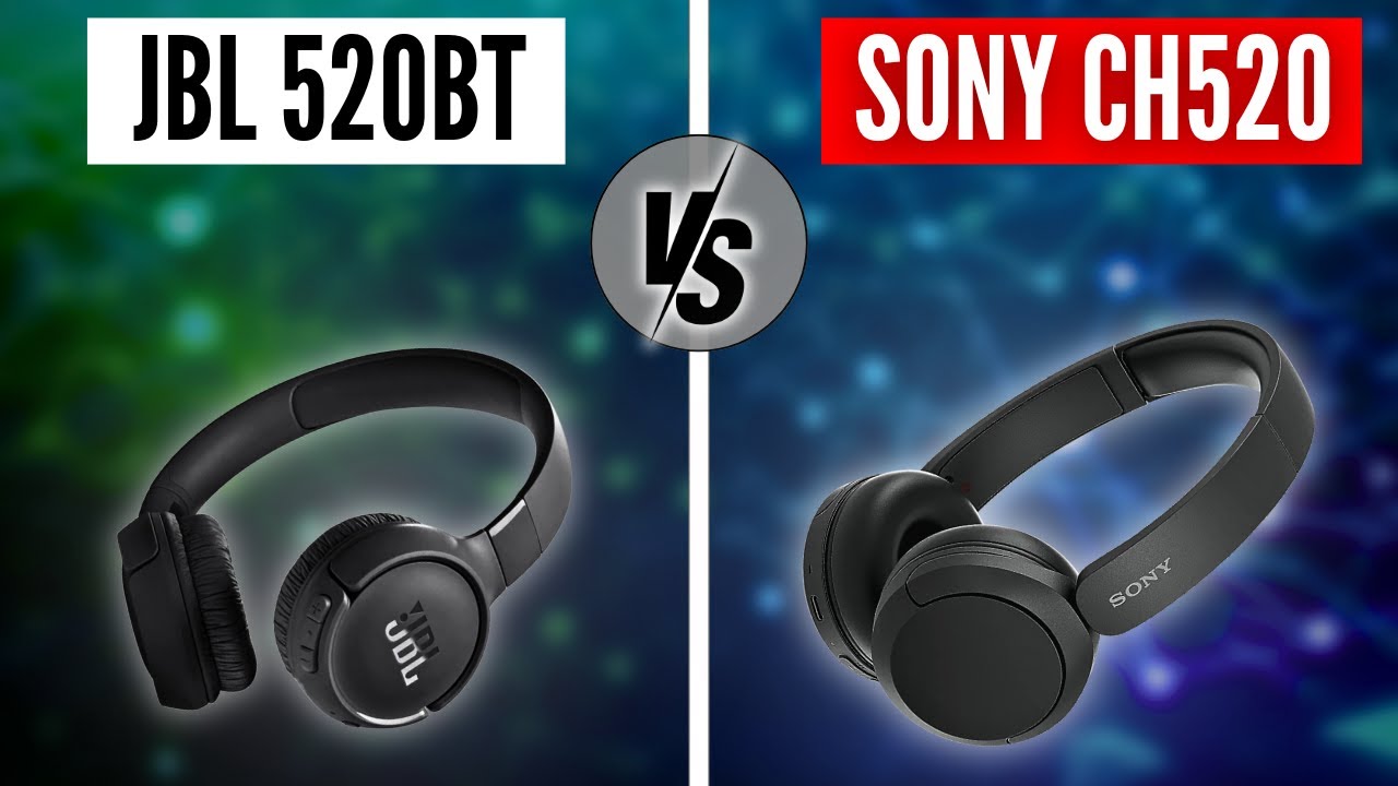 Что лучше? JBL Tune 520BT против Sony WH-CH520 (сравнение характеристик)