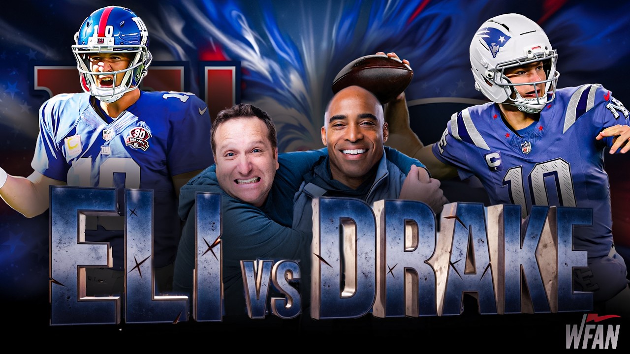 Boston Fans Say Drake Maye Is Better Than Eli Manning?! Evan & Tiki LOSE IT