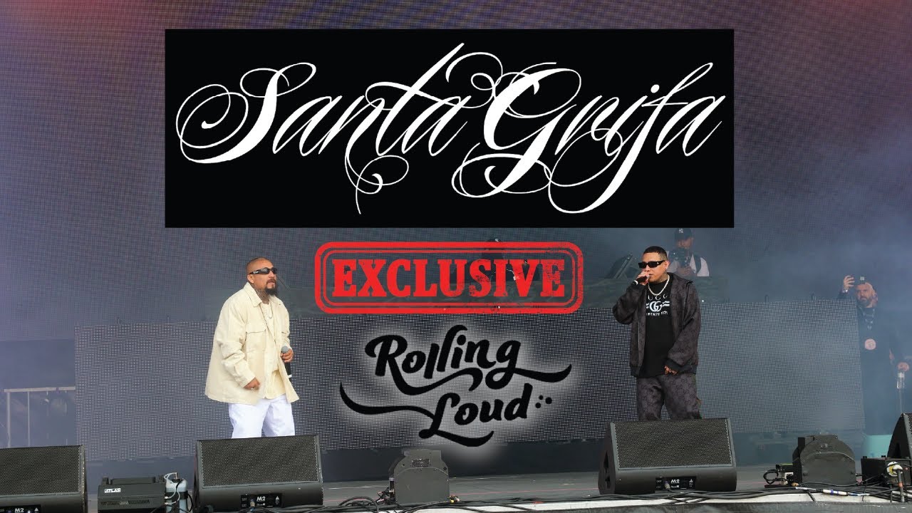 Santa Grifa performing El Diablo Anda Suelto in LA at Rolling Loud @santagrifa5428