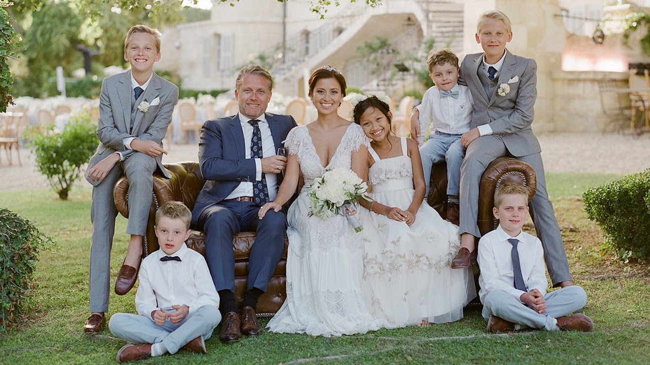Château Chic - a family oriented elegant destination wedding in Provence at the Château d'Estoublon