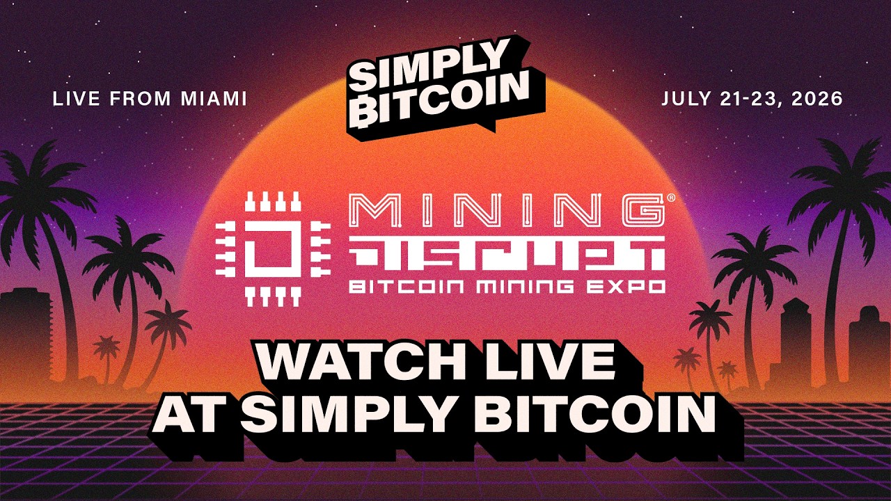 Mining Disrupt 2026 Bitcoin Mining Conference Livestream | Day 1