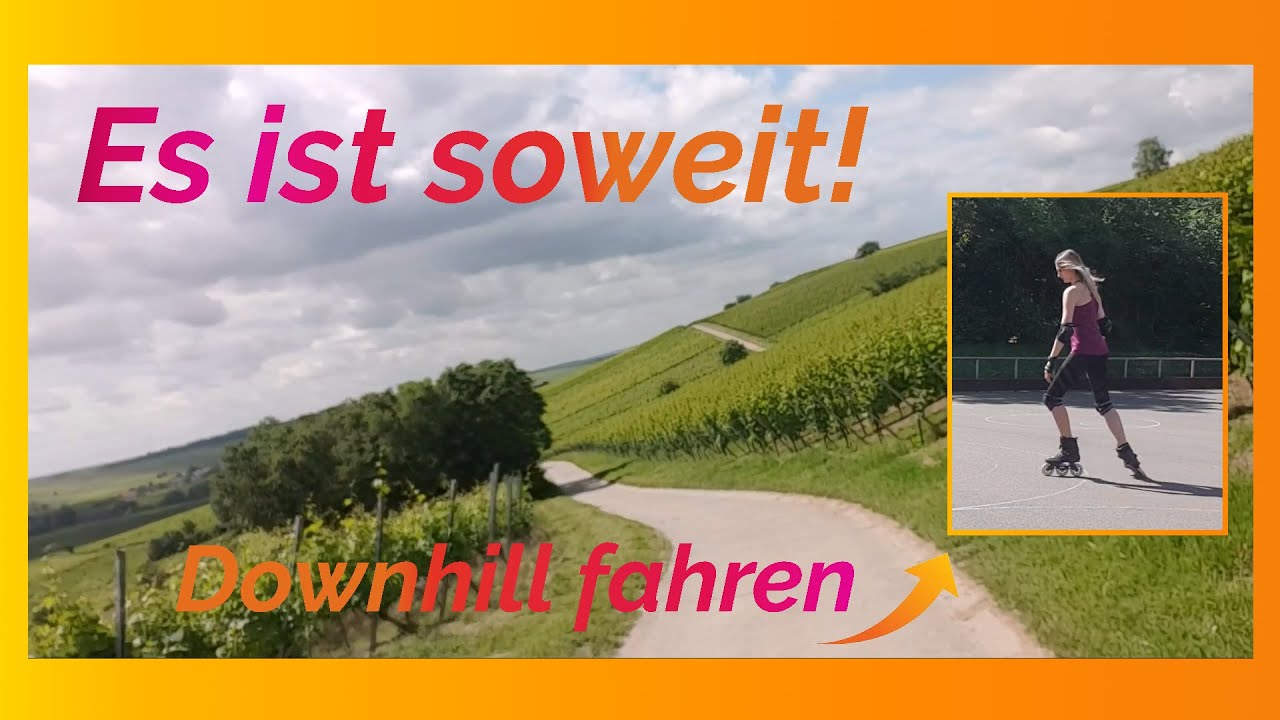 Downhill mit dem T-Stop // Bremsen und Beschleunigen im Gefälle // Tutorial 11