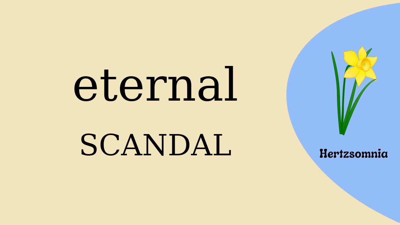 SCANDAL 「eternal」 Lyrics [Kan/Rom/Eng]