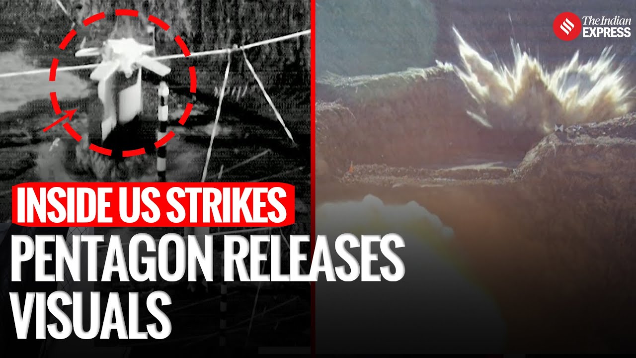 Pentagon Unveils Bombing Footage Of Bunker Bomb At A Cave; Same Bomb Was Used To Strike Iran