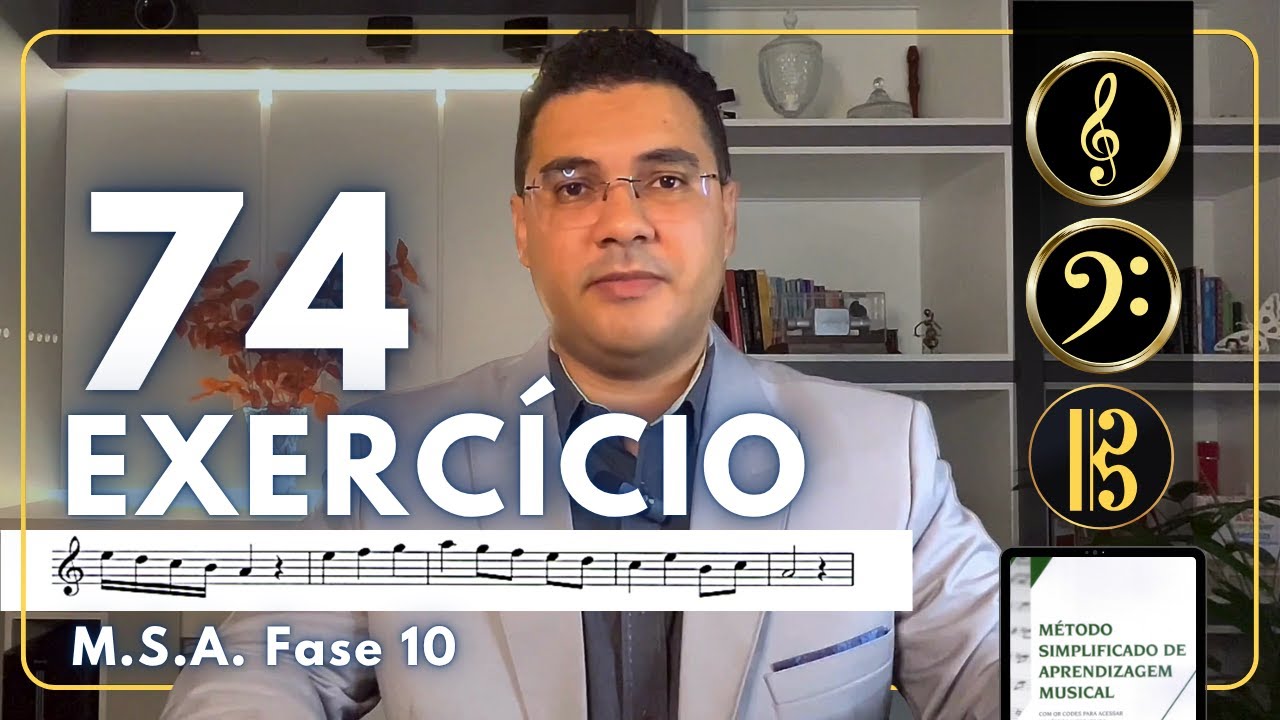 MSA Lição 74 Fase 10 - Disponível nas 3 Claves #cortes #msa