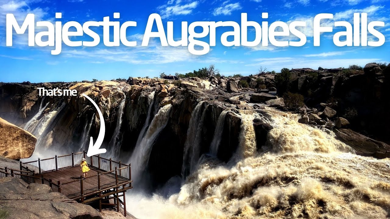 Flying to the Majestic AUGRABIES FALLS in a Tiny Airplane