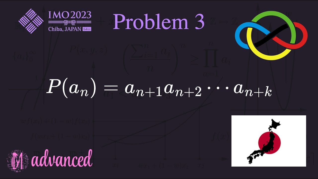 INTERNATIONAL MATH OLYMPIAD 2023 | Problem 3