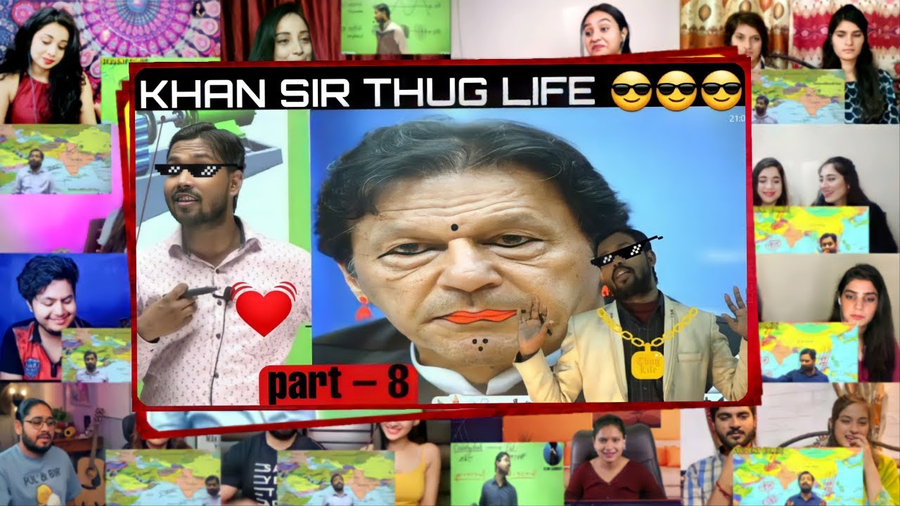 Khan Sir vs Imran Khan🔥😂| Khan Sir Thug Life | KHAN SIR | Mix Reaction Mashups.🔥😅😂