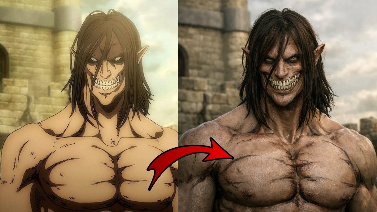 All Titan Shifters and More Character AOT in Real Life?! This Is TERRIFYING 😱🔥 進撃の巨人