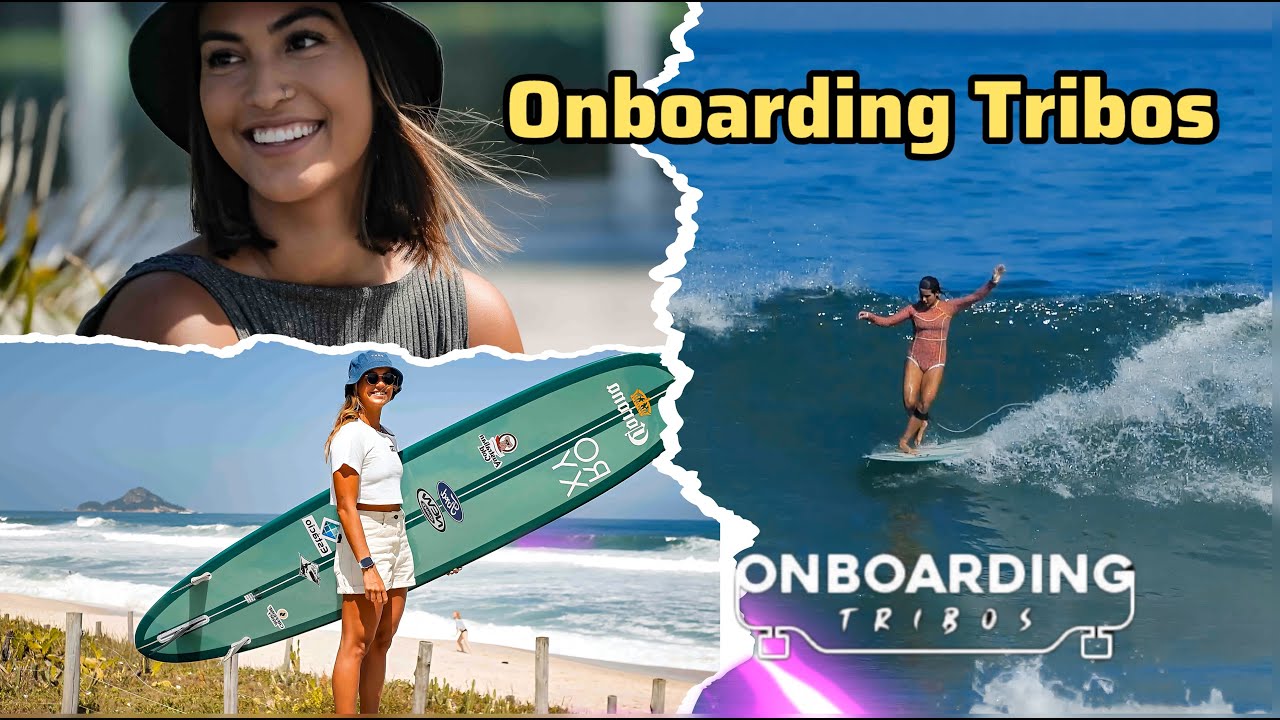 Onboarding Tribos - Surf Longboard com Chloé Calmon