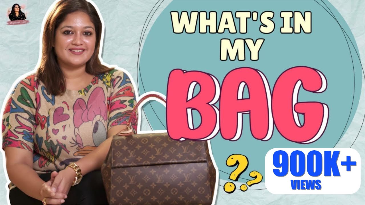 Whats in my bag👜👛 | Handbag Essentials | Meghana Raj