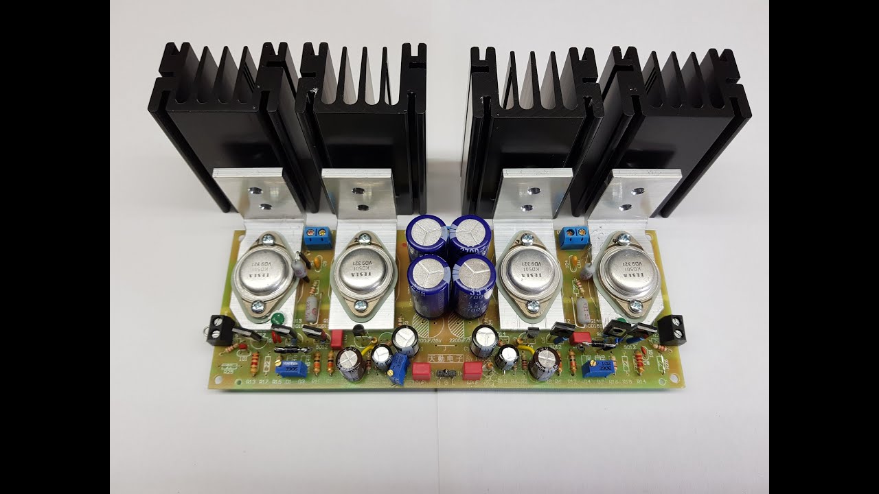 EL CHEAPO Part 1 - DIY Verst&auml;rker 2N3055 Transistorverst&auml;rker Amp Amplifier Transistoramp Transistor