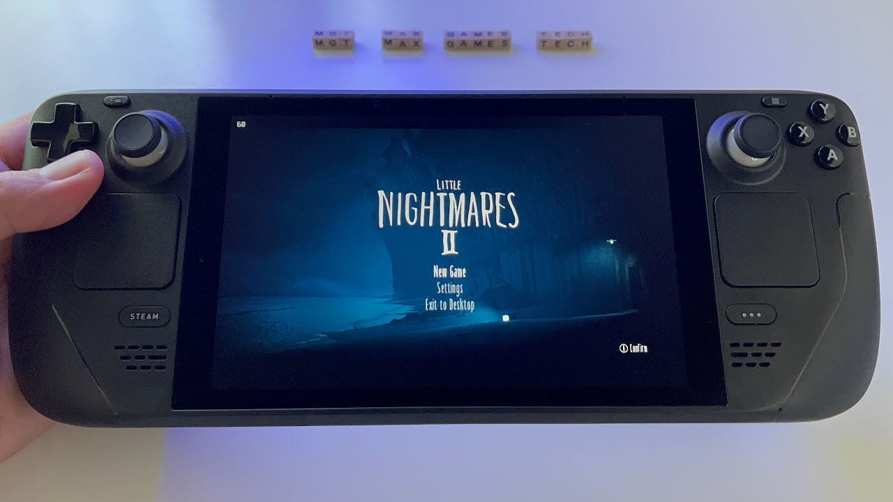 Little Nightmares 2 - Steam Deck (512 GB model) handheld gameplay