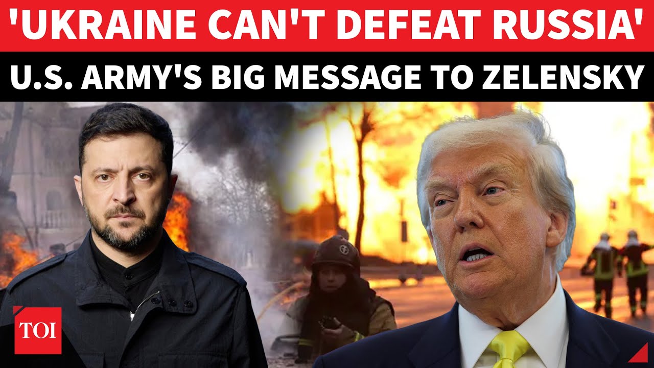 'Listen Zelensky, It's Time For Surrender': US Army Commander's Big Message To Ukraine On Russia War