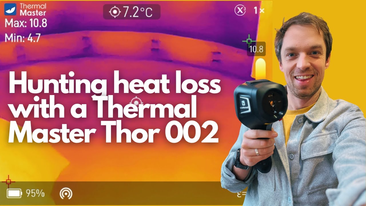 Using an IR camera to prove heat loss - Thermal Master Thor 002 review